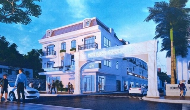 Phối cảnh m&ocirc; h&igrave;nh tổng thể của c&ocirc;ng tr&igrave;nh x&acirc;y dựng ở số 67 đường Vạn Xu&acirc;n (TP Huế). Ảnh:&nbsp;H.N.