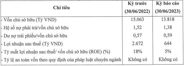 Nửa đầu năm 2023, Ph&#250; Mỹ Hưng b&#225;o l&#227;i giảm mạnh hơn 75% so với c&#249;ng kỳ, tổng nợ phải trả hơn 19.000 tỷ đồng - Ảnh 1