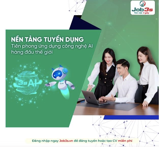 Job3s đ&oacute;n đầu xu thế tuyển dụng của thế giới