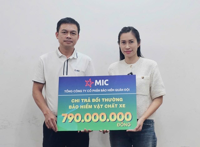 Bảo hiểm Qu&#226;n đội chi trả bồi thường bảo hiểm vật chất xe 790 triệu đồng cho xe bị ngập nước - Ảnh 1