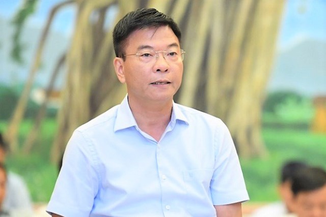 Bộ trưởng L&#234; Th&#224;nh Long trả lời kiến nghị cử tri về tội phạm tham nhũng, kinh tế - Ảnh 1