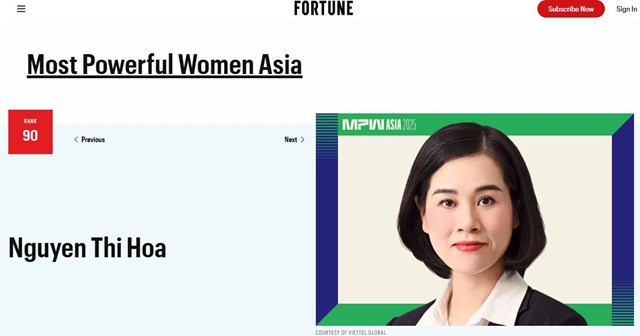 Tạp ch&#237; Fortune c&#244;ng bố top 100 Phụ nữ Quyền lực nhất ch&#226;u &#193;, Việt Nam g&#243;p mặt 4 đại diện  - Ảnh 3