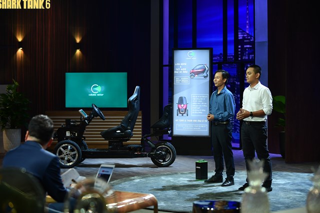 Startup xe điện ba b&#225;nh bị Shark B&#236;nh ch&#234; viển v&#244;ng, Shark Hưng hứng th&#250; chốt deal - Ảnh 1