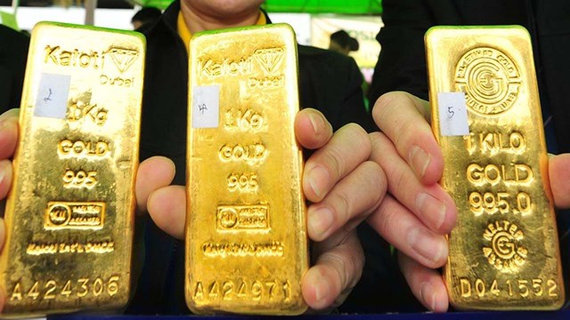Hiện mỗi ounce v&agrave;ng thế giới ni&ecirc;m yết tr&ecirc;n s&agrave;n Hong Kong giao dịch tại 1.802 USD.