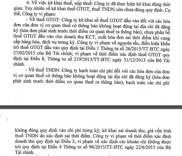 Mắc nhiều sai phạm li&#234;n quan đến thuế, C&#244;ng ty Dịch vụ viễn th&#244;ng Hạnh Minh bị phạt, truy thu hơn 1,2 tỷ đồng  - Ảnh 2