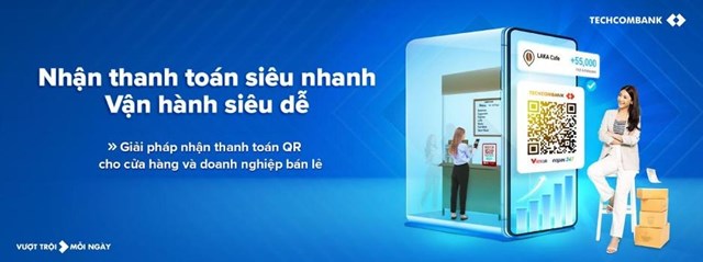 Techcombank mang đến Giải ph&aacute;p nhận thanh to&aacute;n QR cho cửa h&agrave;ng với nhiều t&iacute;nh năng to&agrave;n diện, tiện &iacute;ch si&ecirc;u việt &nbsp;