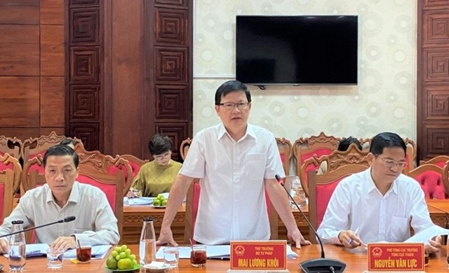 Thứ trưởng Mai Lương Kh&#244;i: Đắk Lắk cần qu&#225;n triệt, tổ chức thực hiện nghi&#234;m t&#250;c, hiệu quả Luật Tố tụng h&#224;nh ch&#237;nh - Ảnh 1