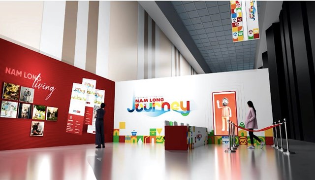 To&agrave;n cảnh khu vực check-in tại sự kiện &nbsp;