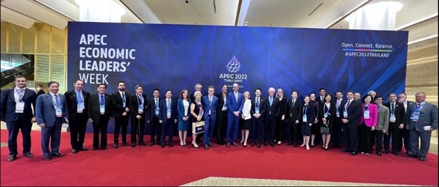 C&aacute;c doanh nh&acirc;n ti&ecirc;u biểu đại diện 21 nền kinh tế tham dự Tuần lễ cấp cao APEC 2022 &nbsp;