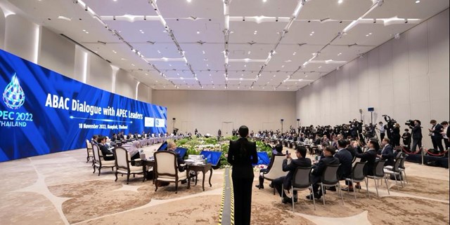Chủ tịch Đặng Th&agrave;nh T&acirc;m tham gia phi&ecirc;n đối thoại giữa c&aacute;c th&agrave;nh vi&ecirc;n ABAC với L&atilde;nh đạo c&aacute;c nền kinh tế th&agrave;nh vi&ecirc;n APEC &nbsp;
