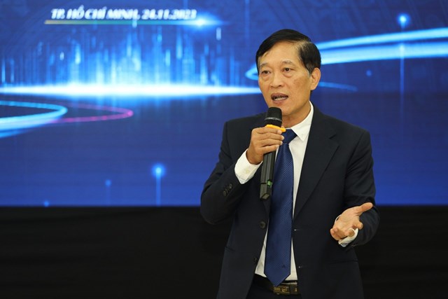 &Ocirc;ng Trần Văn T&ugrave;ng - Nguy&ecirc;n Thứ trưởng Bộ Khoa học c&ocirc;ng nghệ chia sẻ, định hướng ph&aacute;t triển cho L&agrave;ng n&ocirc;ng nghiệp Techfest Quốc gia