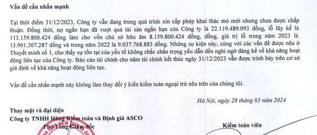 Lỗ lũy kế năm 2023 hơn 113 tỷ đồng, C&#244;ng ty V&#224;ng L&#224;o Cai (GLC) biến động loạt nh&#226;n sự cấp cao - Ảnh 1