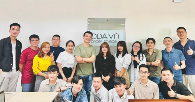 Đội ngũ nh&acirc;n vi&ecirc;n của Oda. Nguồn: TechinAsia