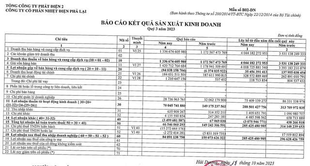 Cổ đ&#244;ng của Nhiệt điện Phả Lại (PPC) sắp nhận được hơn 88 tỷ đồng tiền trả cổ tức đợt 1/2023 - Ảnh 1