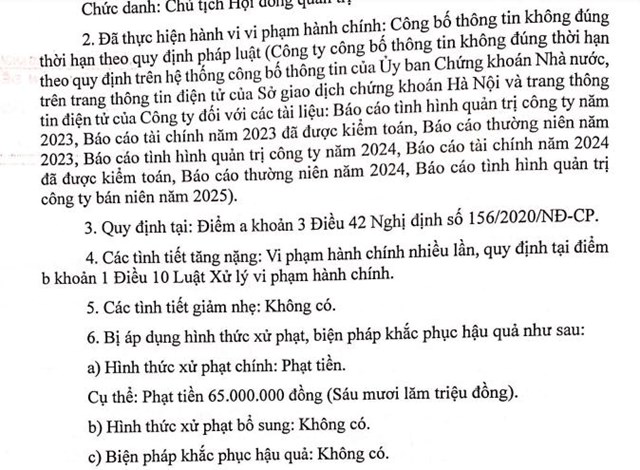 Vi phạm công bố thông tin, công ty Cơ khí Điện lực (PEC) bị 'tuýt còi'  - Ảnh 1