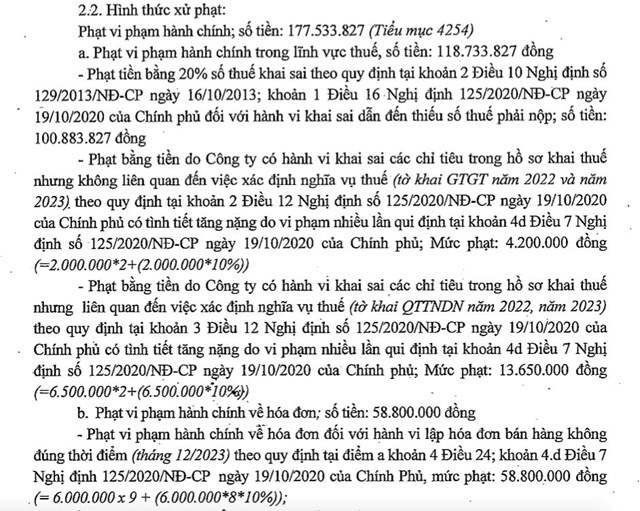 Vi phạm thuế v&#224; sử dụng ho&#225; đơn, c&#244;ng ty Cốc Cốc bị phạt v&#224; truy thu hơn 746 triệu đồng - Ảnh 4