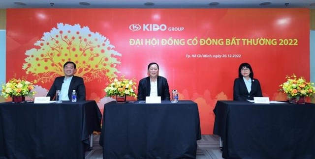 Đại hội đồng cổ đ&ocirc;ng bất thường của Kido diễn ra ng&agrave;y 20/12. (Ảnh:&nbsp;Kido).