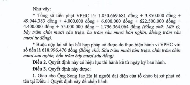 Dệt may Th&#224;nh C&#244;ng (TCM) bị phạt hơn 1,79 tỷ đồng do vi phạm về thuế trong lĩnh vực hải quan - Ảnh 5