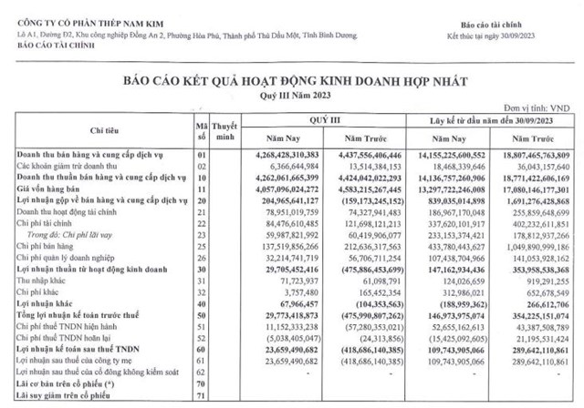 Kết quả kinh doanh ảm đạm, Th&#233;p Nam Kim (NKG) chấm dứt hoạt động Nh&#224; m&#225;y Ống th&#233;p Nam Kim Chu Lai - Ảnh 2