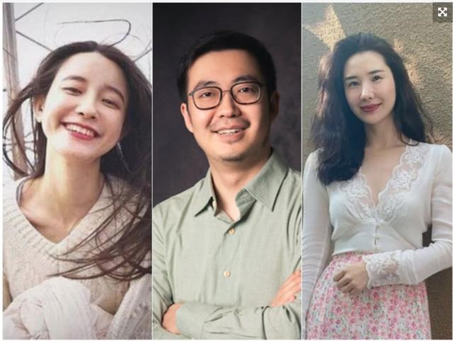 Từ tr&aacute;i qua phải: Trương Đại Dịch - Tưởng Ph&agrave;m - Đổng Hoa Hoa.