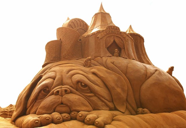 Cũng được trưng b&agrave;y tại triển l&atilde;m n&agrave;y l&agrave; một t&aacute;c phẩm ấn tượng c&oacute; t&ecirc;n Flea Circus (tạm dịch: "Rạp xiếc bọ ch&eacute;t"). Đ&acirc;y l&agrave; sản phẩm do nghệ sĩ Susanne Ruseler đến từ H&agrave; Lan chạm khắc.