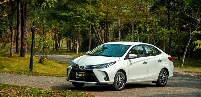 Vios mới c&oacute; gi&aacute; từ 478 triệu đến 638 triệu đồng. Ảnh:&nbsp;Toyota