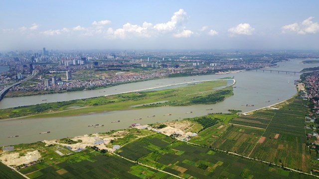 H&agrave; Nội dự kiến ph&ecirc; duyệt quy hoạch ph&acirc;n khu s&ocirc;ng Hồng v&agrave;o th&aacute;ng 6/2021.