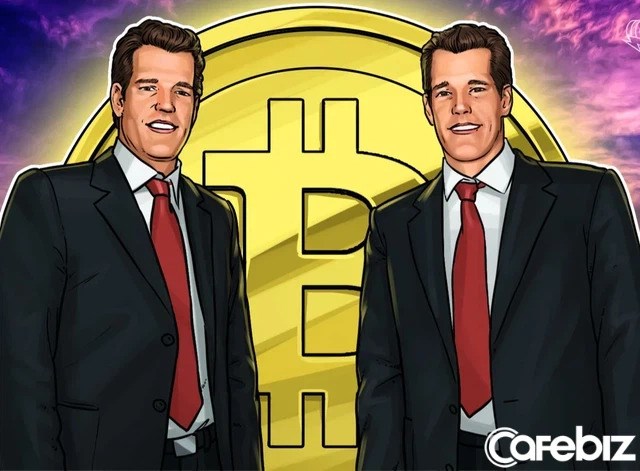 Hai anh em nh&agrave; Winklevoss.