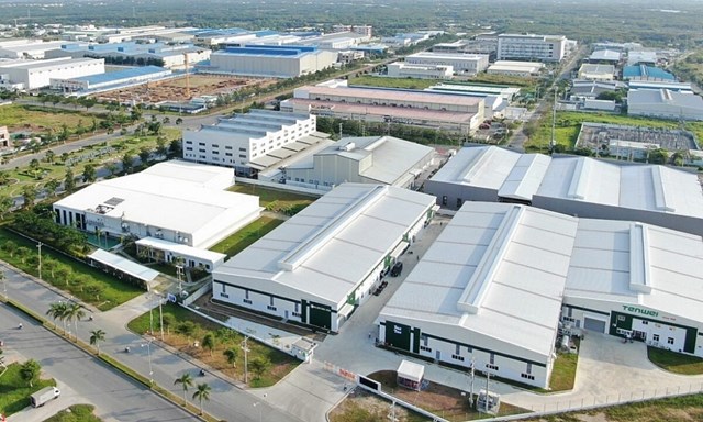 Bất động sản c&ocirc;ng nghiệp tiếp tục khởi sắc bất chấp l&agrave;n s&oacute;ng Covid-19 lần thứ 4.