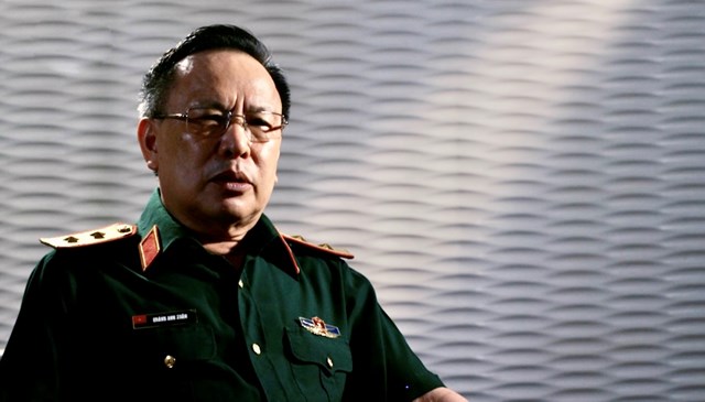 Trung tướng Ho&agrave;ng Anh Xu&acirc;n - Nguy&ecirc;n Tổng Gi&aacute;m đốc Tập đo&agrave;n Viễn th&ocirc;ng qu&acirc;n đội Viettel.