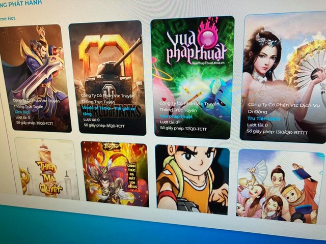 Cục PTTH&amp;TTĐT cũng ch&iacute;nh thức ra mắt cổng th&ocirc;ng tin về game tại địa chỉ gameportal.gov.vn, gameportal.com.vn, gameportal.vn. Cổng th&ocirc;ng tin n&agrave;y sẽ gi&uacute;p c&aacute;c sở Th&ocirc;ng tin Truyền th&ocirc;ng, cơ quan chức năng, doanh nghiệp tra cứu th&ocirc;ng tin.