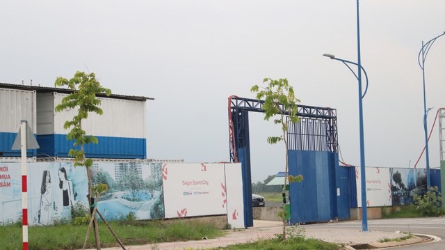 Dự &aacute;n Saigon Sports City vẫn chưa c&oacute; giấy ph&eacute;p x&acirc;y dựng. Ảnh: L&yacute; Tuấn