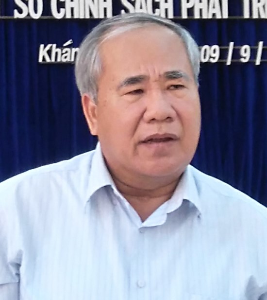 &Ocirc;ng Đ&agrave;o C&ocirc;ng Thi&ecirc;n, nguy&ecirc;n Ph&oacute; Chủ tịch UBND tỉnh Kh&aacute;nh H&ograve;a. Ảnh B&aacute;o Kh&aacute;nh H&ograve;a