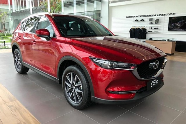 CX5 cũng l&agrave; mẫu xe giảm gi&aacute; mạnh, tới 85 triệu đồng. Ảnh: oto.vn