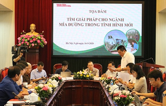 Quang cảnh toạ đ&agrave;m về ng&agrave;nh m&iacute;a đường diễn ra ng&agrave;y 16/9.&nbsp;