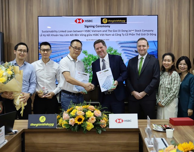 HSBC cấp vốn cho Thế Giới Di Động th&#244;ng qua t&#237;n dụng thương mại bền vững - Ảnh 1