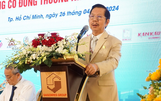Ông Phạm Thu - Chủ tịch Hội đồng Quản trị Tổng Công ty Cổ phần Địa ốc Sài Gòn. Nguồn: TL