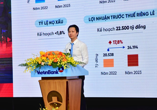&Ocirc;ng Đỗ Thanh Sơn - Ph&oacute; tổng phụ tr&aacute;ch Ban điều h&agrave;nh Vietinbank.