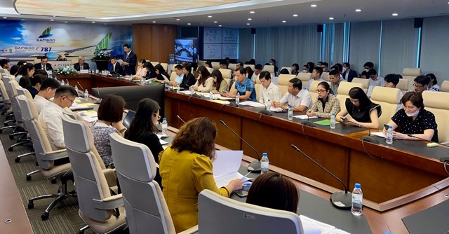 Một số h&igrave;nh ảnh tại buổi ĐHCĐ bất thường s&aacute;ng ng&agrave;y 9/5/2023.
