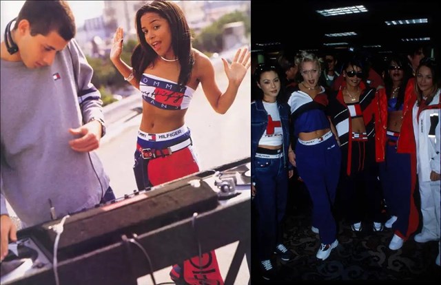 Tommy Hilfiger rất được giới trẻ Mỹ ưa chuộng v&agrave;o những năm 80,90 thế kỷ trước. Ảnh:&nbsp;Patrick McMullan.