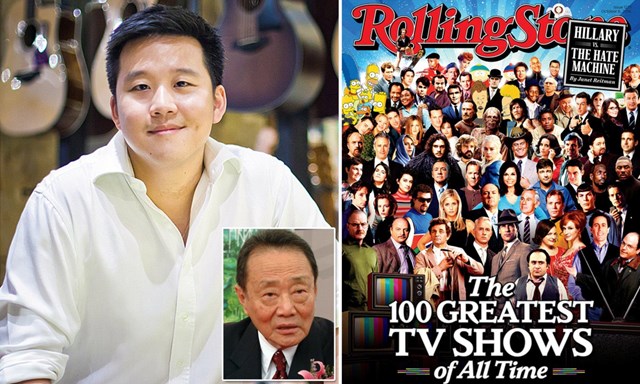 Meng Ru từng g&acirc;y x&ocirc;n xao khi mua lại 49% cổ phần tạp ch&iacute; danh tiếng Rolling Stone. Tuy nhi&ecirc;n đến năm 2019, anh b&aacute;n lại số cổ phần n&agrave;y cho Penske Media Corp. Ảnh: Daily Mail.