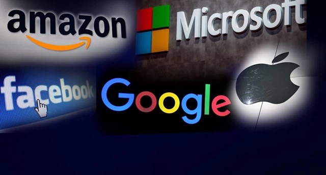 Amazon, Apple, Meta, Microsoft v&agrave; Alphabet hay c&ograve;n được gọi l&agrave; nh&oacute;m "Big Tech". Ảnh: Getty Images.