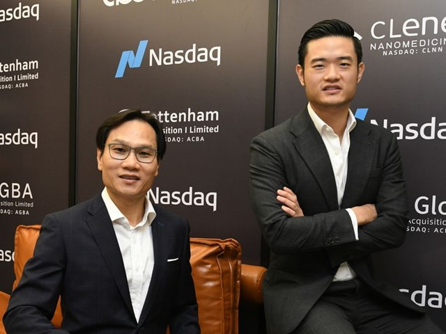 Jason Wong (tr&aacute;i) v&agrave; Eugene Wong. Nguồn: Ace Global