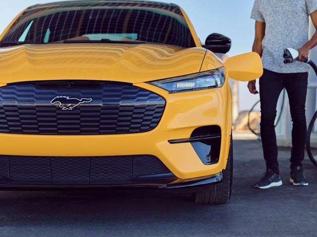 Mẫu xe Mustang Mach-E Ảnh: Ford.