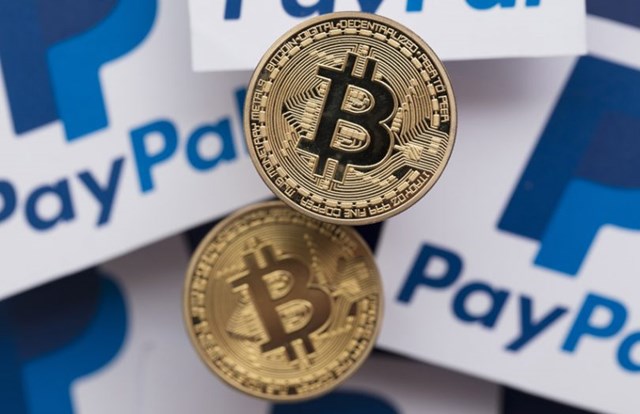 Nắm bắt xu hướng của người ti&ecirc;u d&ugrave;ng, PayPal hiện c&ograve;n chấp nhận thanh to&aacute;n c&aacute;c giao dịch bằng tiền điện tử. Ảnh: Ledger Insights.