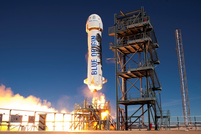 T&ecirc;n lửa do Blue Origin chế tạo. Ảnh: Blue Origin.