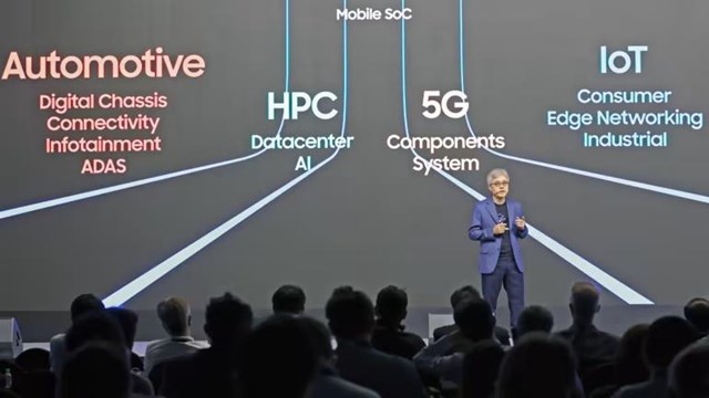 &Ocirc;ng&nbsp;Choi Si-young tại Diễn đ&agrave;n S&aacute;ng lập Samsung. Ảnh: Samsung.&nbsp;
