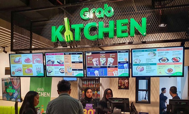 Một bếp GrabKitchen ở Indonesia. Ảnh: VernonChan.&nbsp;
