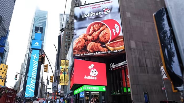 Một nh&agrave; h&agrave;ng Jollibee ở New York. Ảnh: Jollibee Foods