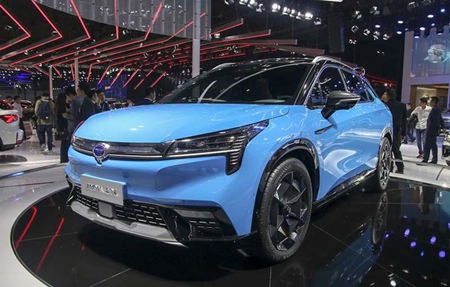 Một mẫu xe do&nbsp;GAC AION sản xuất. Ảnh:&nbsp;GAC AION.